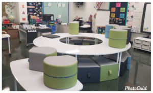 STEM flexible seating for Just Elementary School